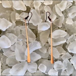 Copper Stake Earrings